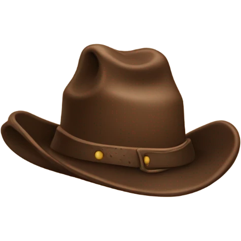 Poop with a cowboy hat emoji