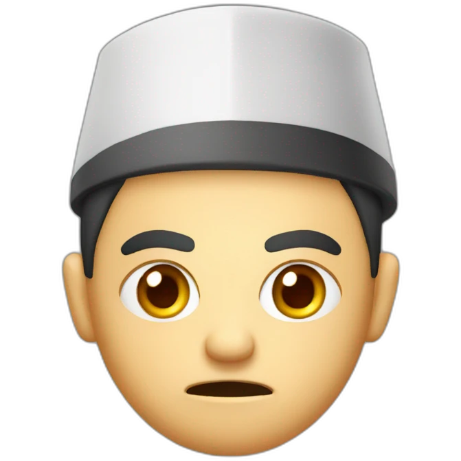 Angry Researcher wearing a fez emoji