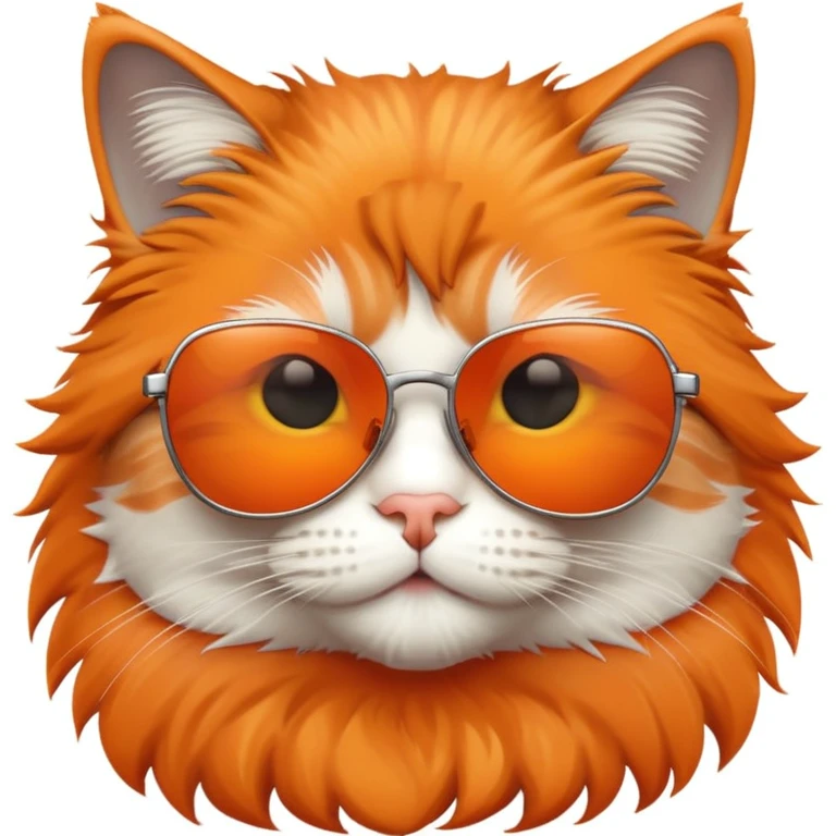 Cat wearing sunglasses emoji