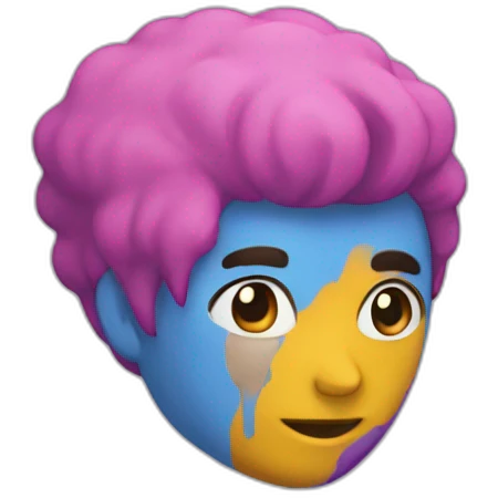 corazon de dos colores emoji