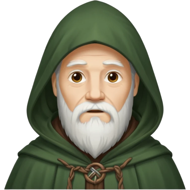old druid with long beard emoji
