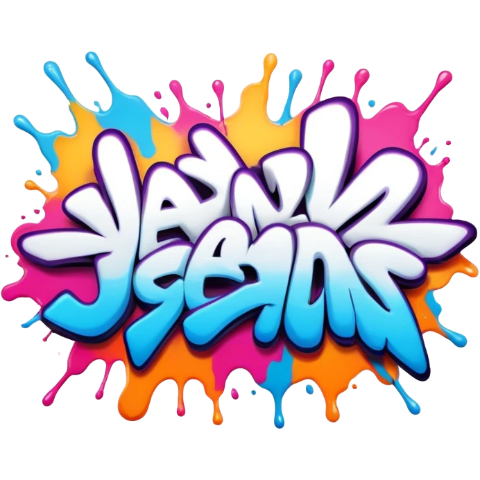 GRAFFITI WORDS, JADEMS emoji