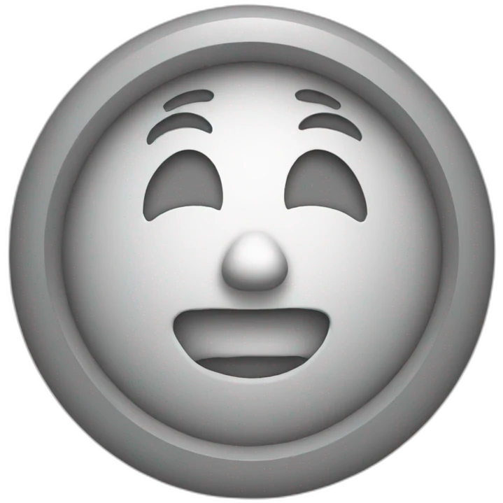 En forme de cercle emoji