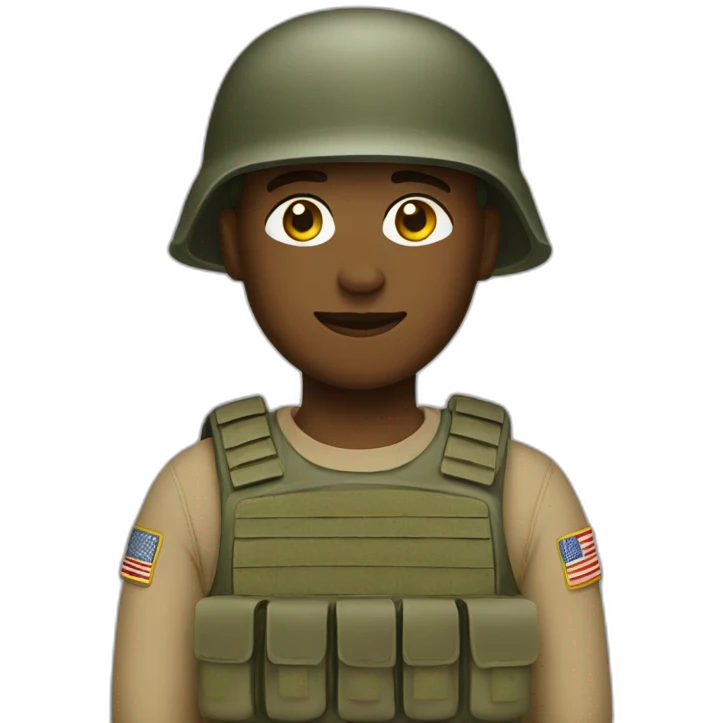 american soldier emoji