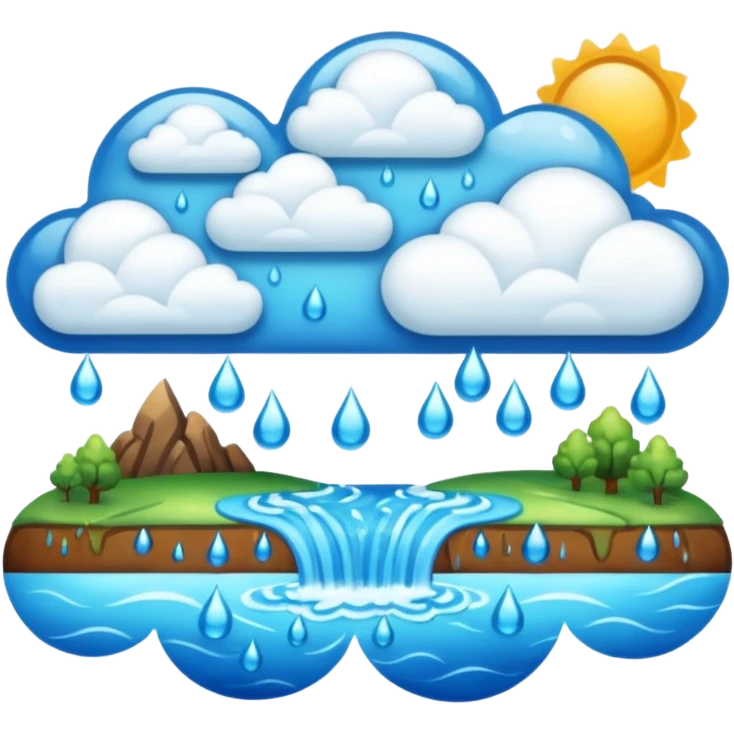 Water Cycle emoji