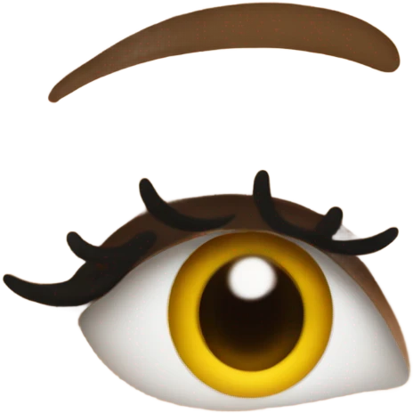 girl crying with mascara marks emoji