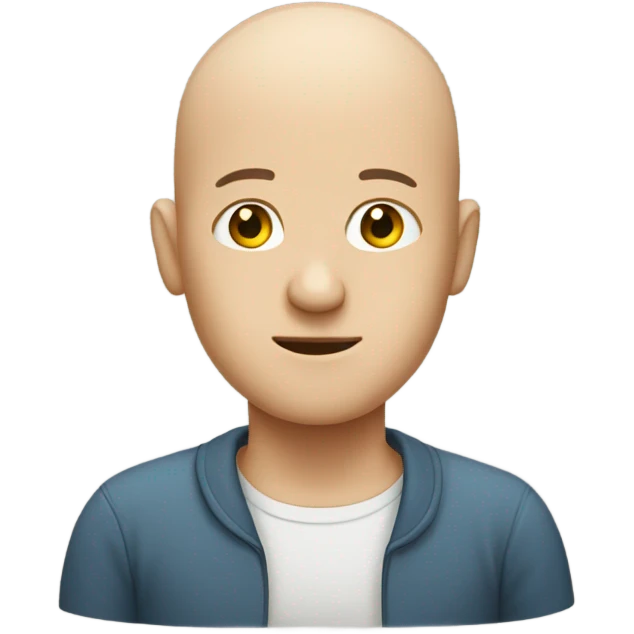 bald hai emoji