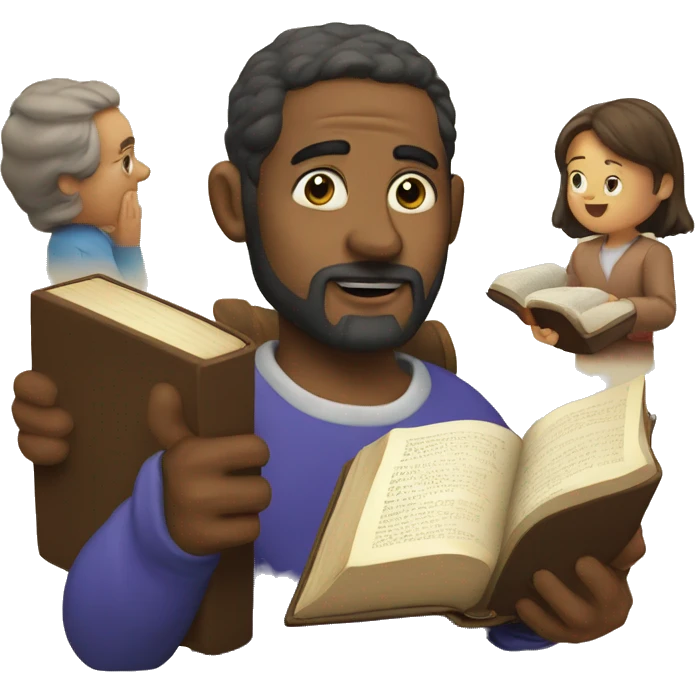 Bible study  emoji