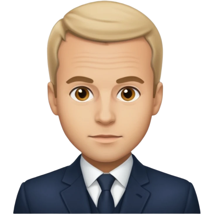 Emanuel Macron  emoji