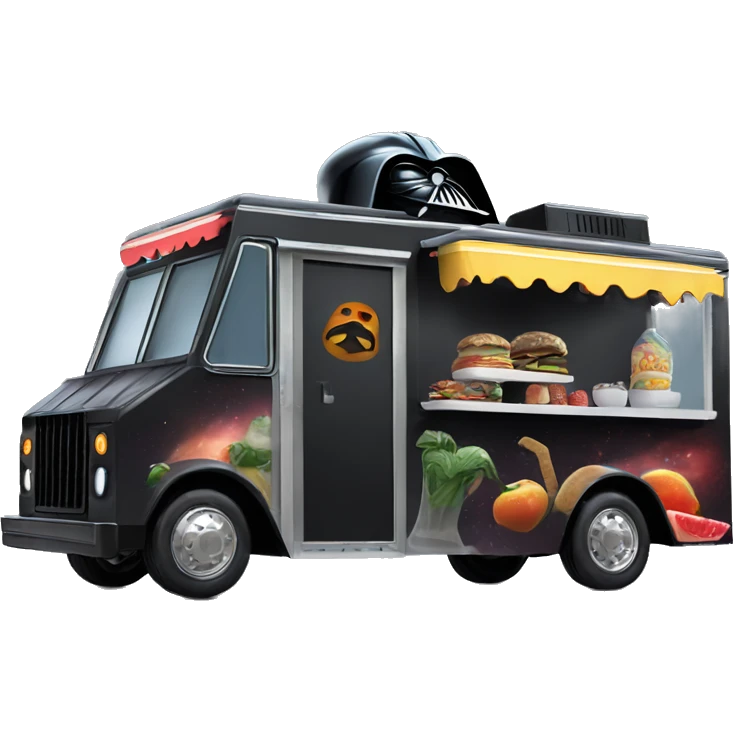 Darth Vader’s dream house food truck  emoji