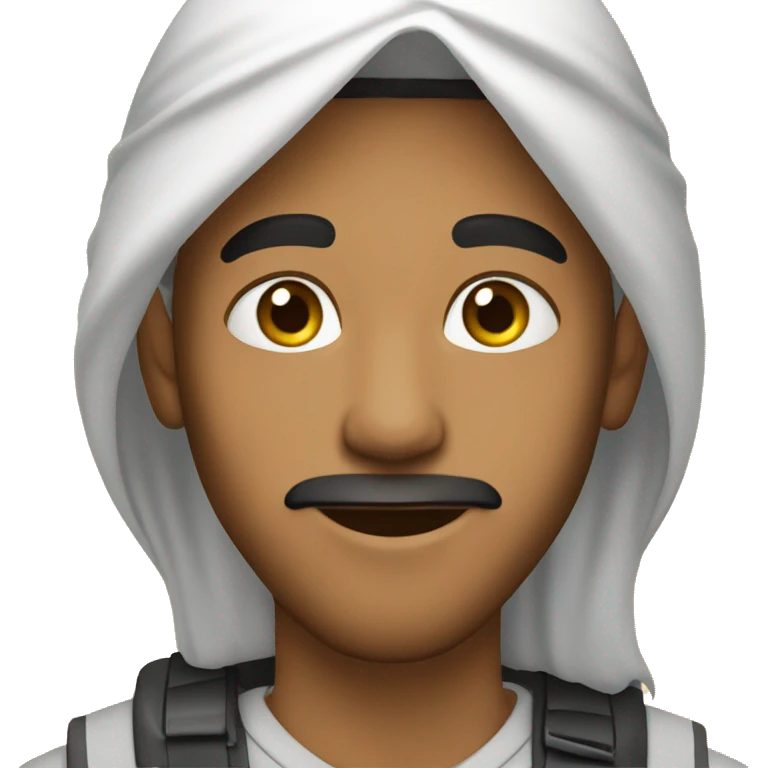 Morocho arabe joven  emoji