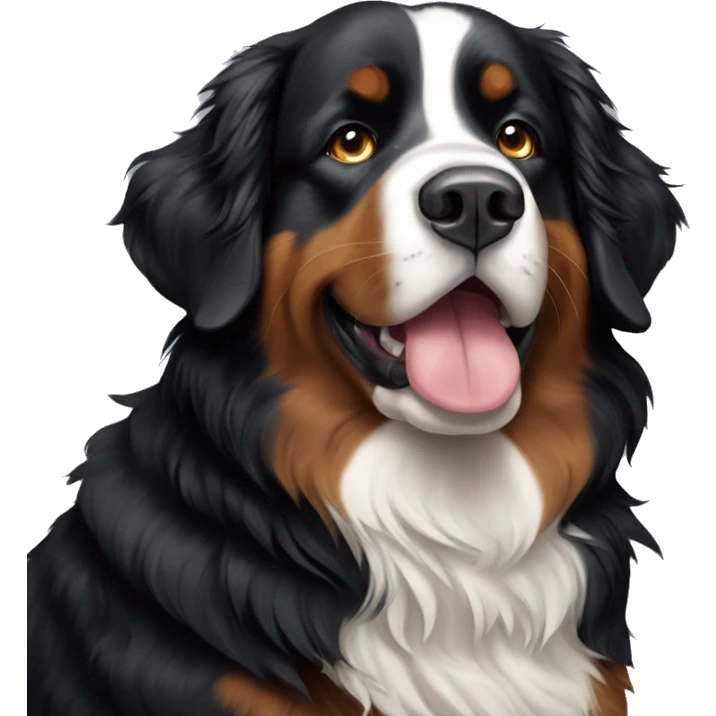 Bernese mountain dog emoji