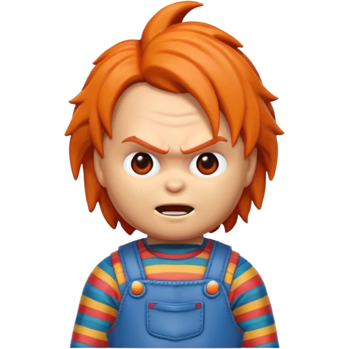 Un emojin de chuky emoji