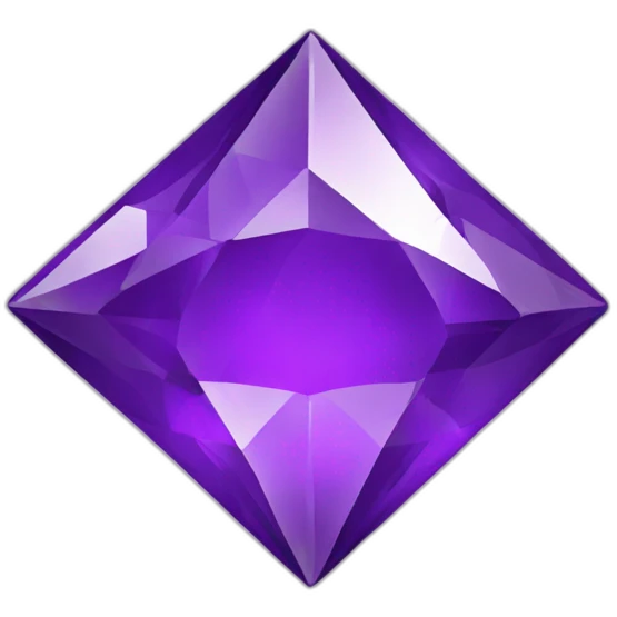 purple diamond symbol emoji