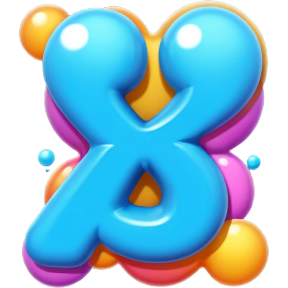 graffiti bubble letters emoji