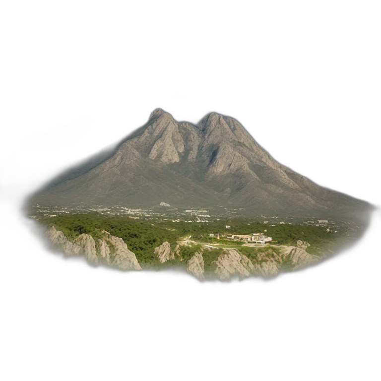 Cerro de la silla.monterrey emoji