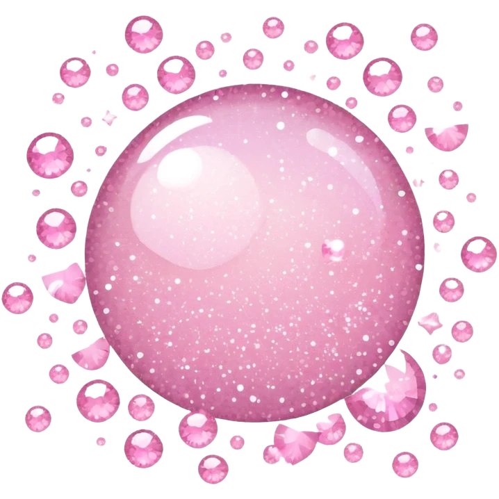 Light pink sparkles emoji