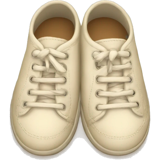 Zapatillas de andar por casa beige emoji