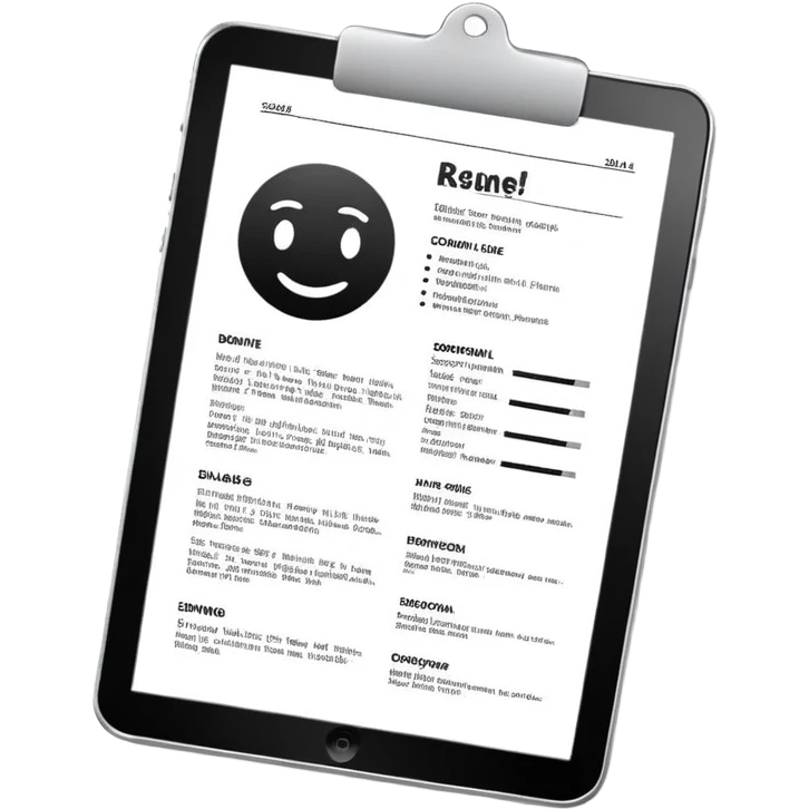 Resume emoji