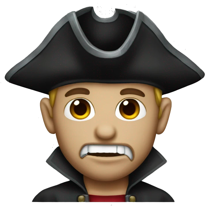 Pirate vampire emoji