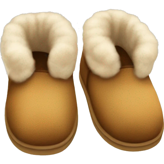 Uggs slippers  emoji