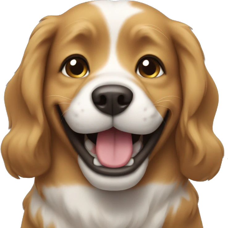 Dog smile emoji