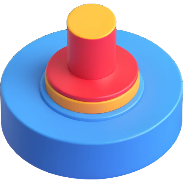 Convert this share button icon to a modern 3D style with no text, keeping the transparent background. emoji
