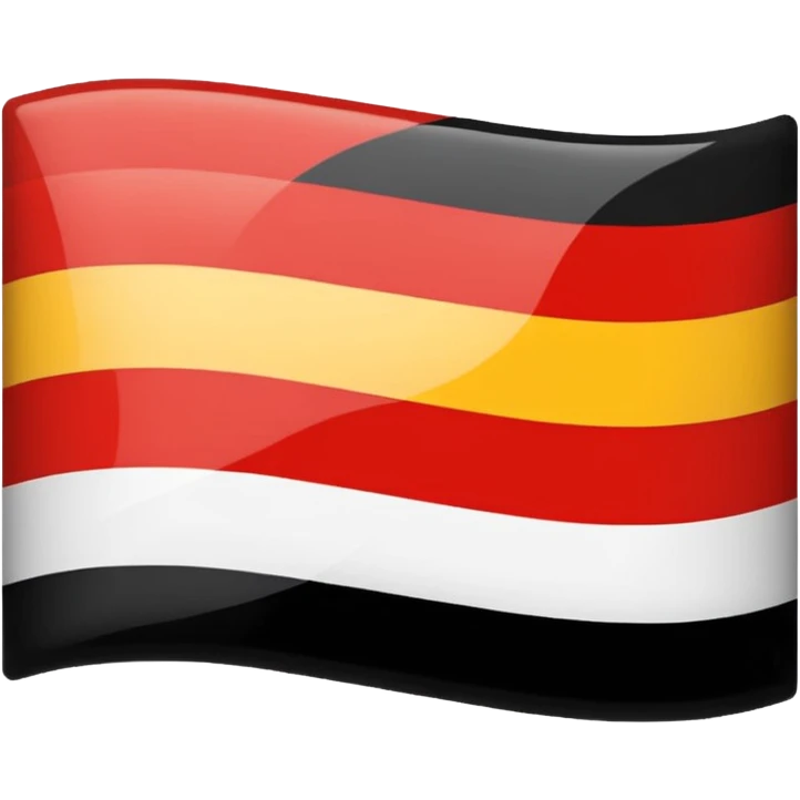 Make the old ww1 German  red white black flag  emoji