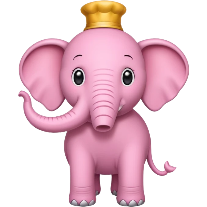 Pink elephant restaurant  emoji