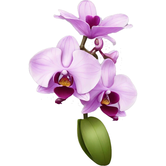 Orchid emoji