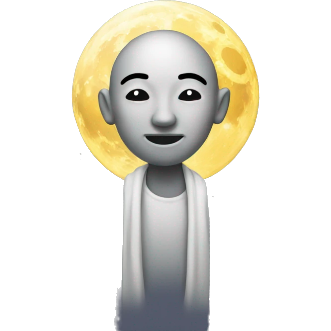 spiritual moon emoji