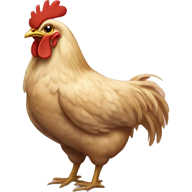 chicken wearing pajamas emoji