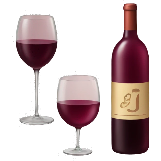 wine color items emoji