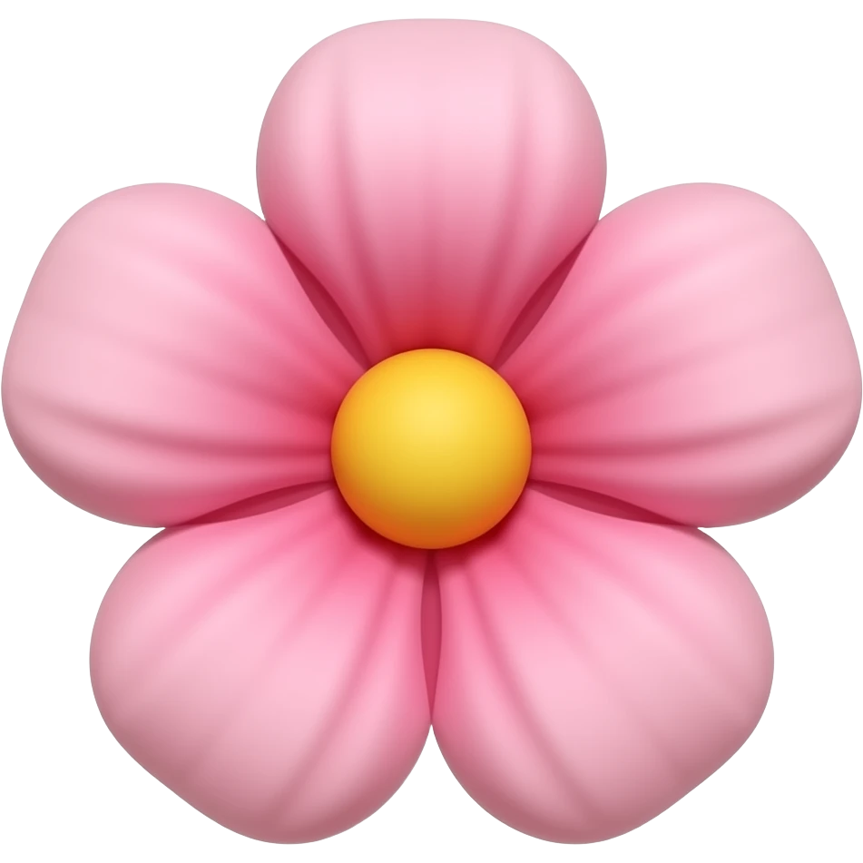 Flower pink emoji