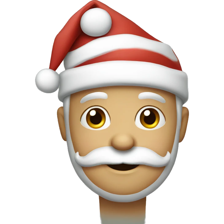 cute santa  emoji