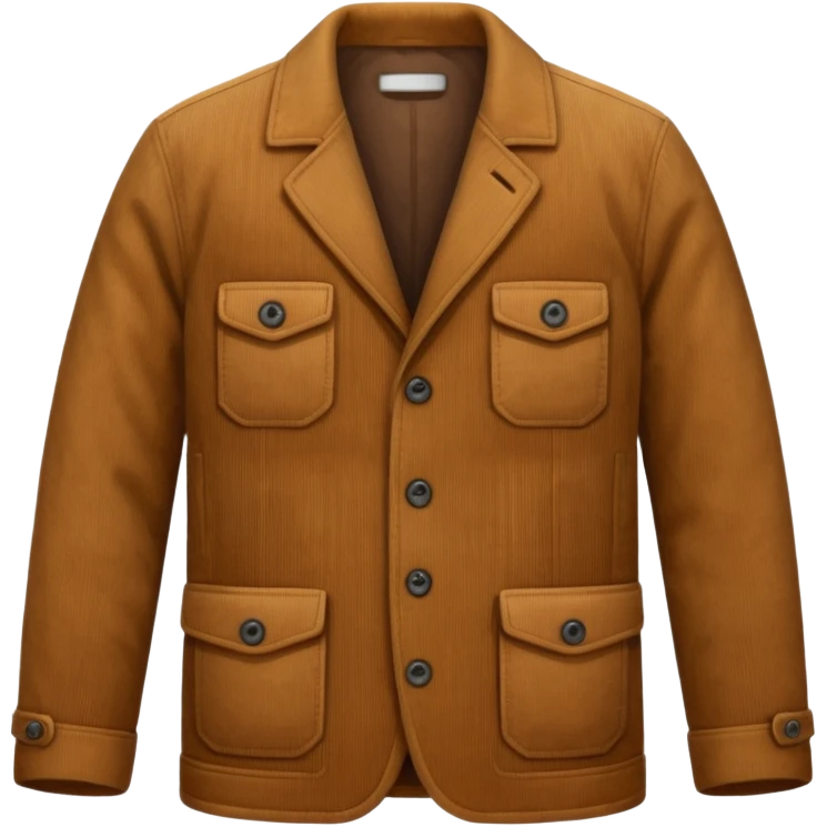 Corduroy jacket emoji