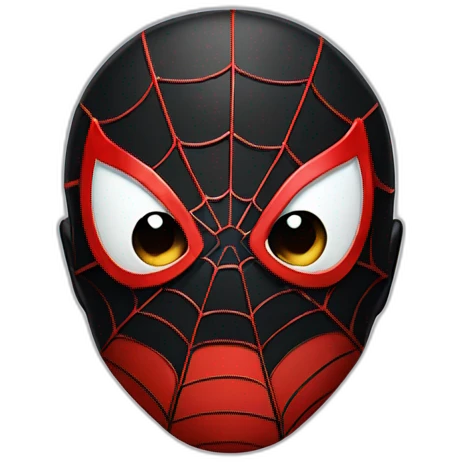 Miles Morales spiderman emoji