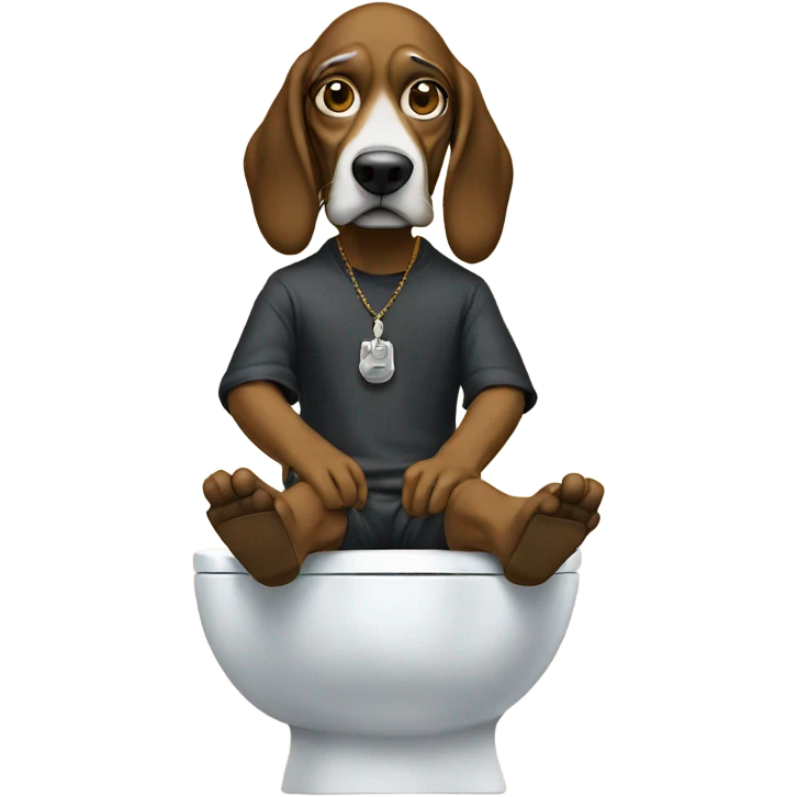 snoop dog on toilet emoji