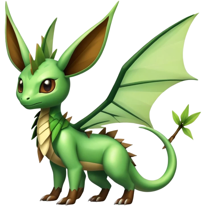 Shiny Exotic Flygon-Leafeon-Scyther-Hybrid-Creature emoji