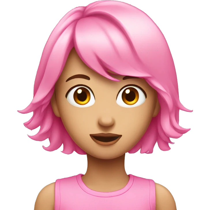 pink emoji