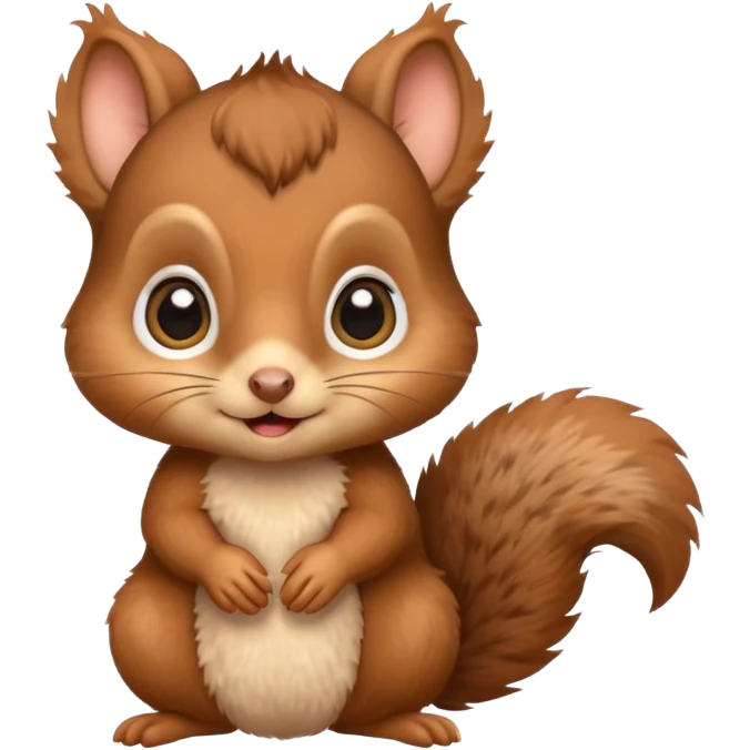 baby squirrel emoji