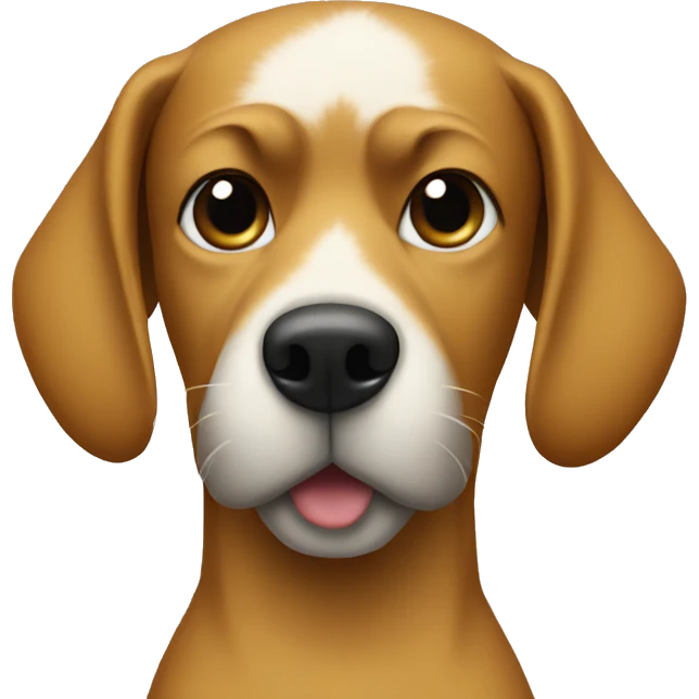 Dog with a Nike ski mask emoji