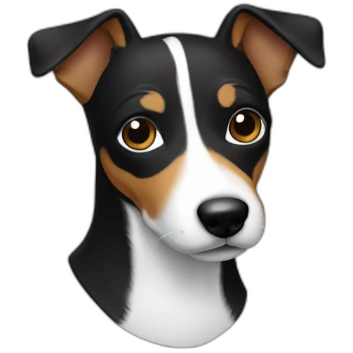 jack russel black hoodie emoji