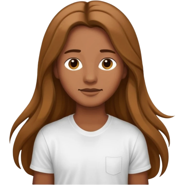 Long hair emoji