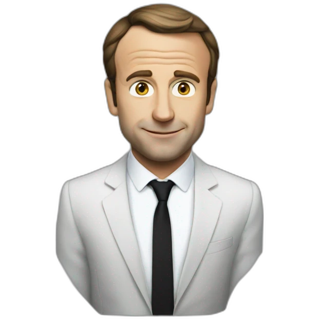 Macron Slip emoji