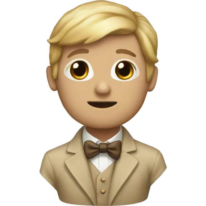 Noeud beige  emoji