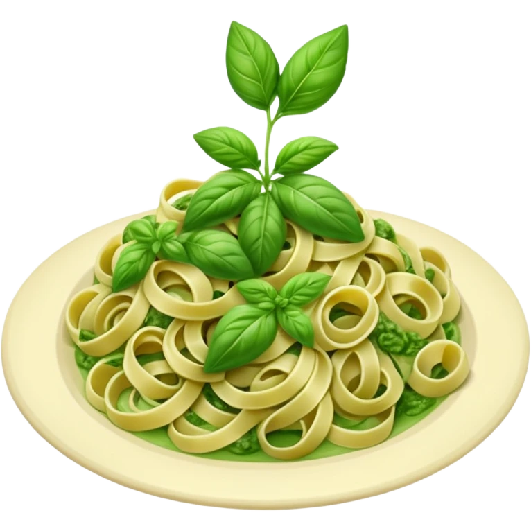 green pesto pasta emoji