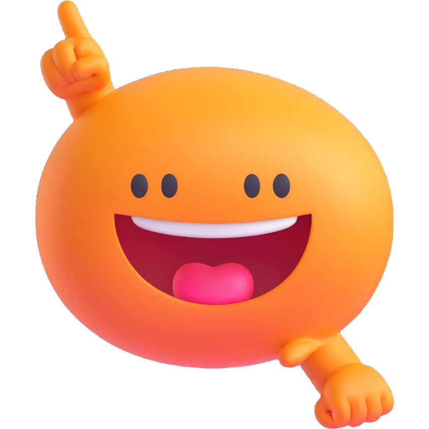 chat bubble flexing its arms, emoji style emoji