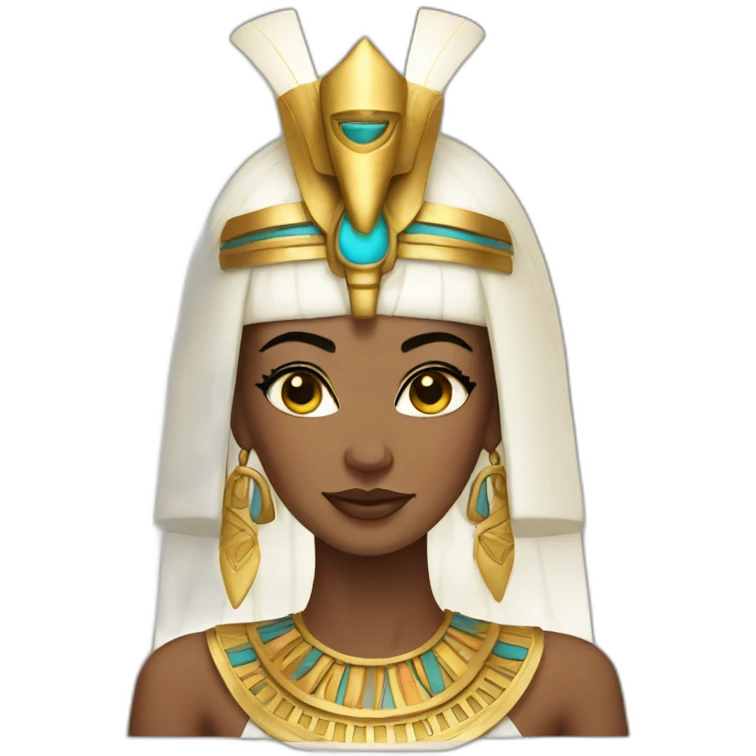 Ancient egypt princess emoji