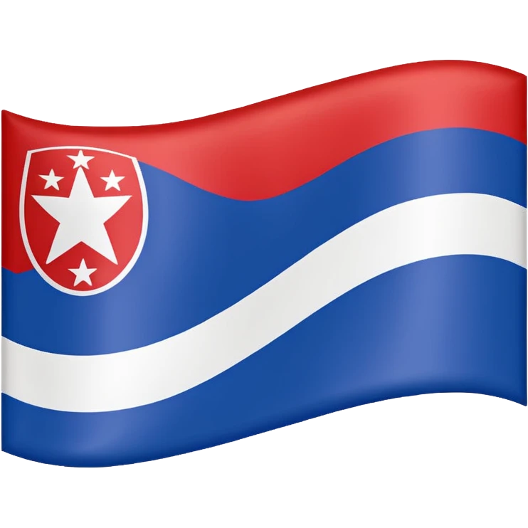 BANDERA DE YUGOSLAVIA emoji